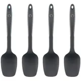 KOCHBLUME Flexlöffel S 4er Set Silikon grau