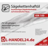 KM 100 (200 Liter) Hochleistungs Sägekettenöl 200 Liter Fass