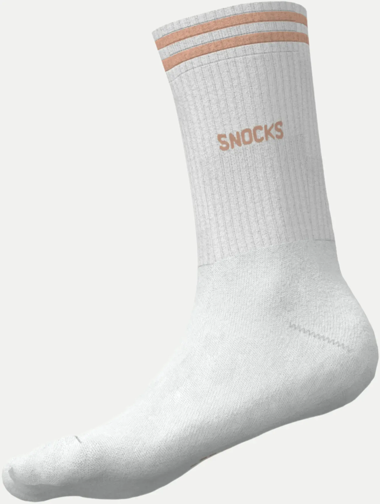 Socken Unisex Weiß 35-38