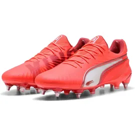 Puma King Ultimate Mxsg Fußballschuhe Herren Glowing Red/White 43