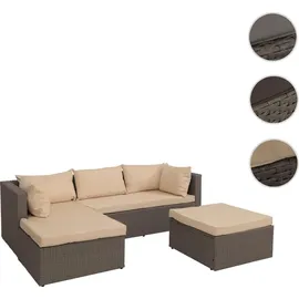 Mendler HWC-O46 Loungeset grau/beige