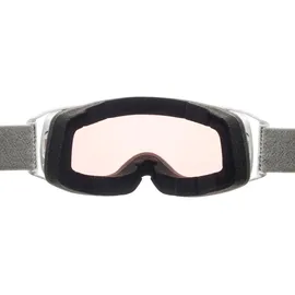 Alpina Double Jack MAG Q Skibrille, white, One Size