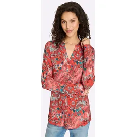 Heine Shirtbluse rot 40