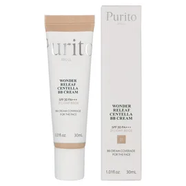 PURITO Wonder Releaf Centella BB Cream aufhellende BB Cream mit beruhigender Wirkung Farbton 21 Light Beige 30 ml