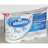 alouette Toilettenpapier Deluxe 5-lagig, 6 Rollen