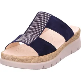 Gabor Sandalen Sandaletten Glamour Pantoletten Glitzer 63.721.16 63.721.16 in blau 42