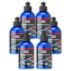 6x 250ml LIQUI MOLY 1529 Politur Chromglanzcreme Chrompflege Chromreinigung