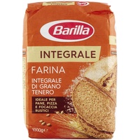 10x Barilla Farina Integrale Di Grano Tenero Vollweizenmehl Zur Zubereitung 1Kg