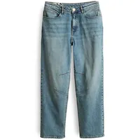 Opus Damen Tapered | Lissie City Tapered Jeans aus aus Dry Indigo® Mid Rise Light Dirty Blue, 38 L26 - 38W / 26L