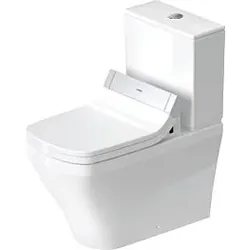 Duravit DuraStyle Stand-Tiefspül-WC 2156592000 37x70cm, 4,5 l, mit Befestigung, für Kombination, weiß Hygiene Glaze