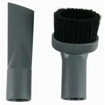 Diversey Taski 7524299 Ritzendüse und Pinseldüse für Aero Staubsauger Anschlussdurchmesser 32 mm, beide Düsen in EINEM PACK