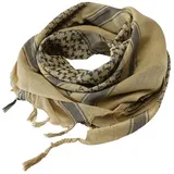 Brandit Textil Brandit Shemag Scarf, Khaki-Schwarz | 110x110