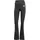 adidas Damen Tight Optime Essentials 3-Streifen Flared, Größe L in Schwarz BLACK/WHITE