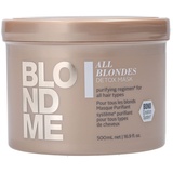Schwarzkopf BlondMe All Blondes Detox Haarmaske, 500ml