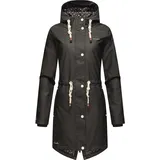 Navahoo Damen Jacke, Flower of Ocean M schwarz M