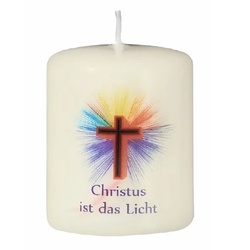Kopschitz Kerzen Osterkerze Christus ist das Licht, 60 x Ø 50 mm