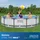 BESTWAY Steel Pro Max Frame Pool Set 366 x 76 cm lichtgrau inkl. Filterpumpe