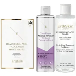 ErthSkin London Reinigungs- und Masken-Feuchtigkeitsset 