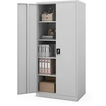 Jan Nowak Aktenschrank 195 x 90 x 60 cm Grau