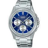 Casio Herrenuhr Multifunkion Stahl/Dunkelblau MTP-1375PD-2A1VEF