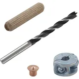 WOLFCRAFT 2917000 Dübelset 8mm 1St.