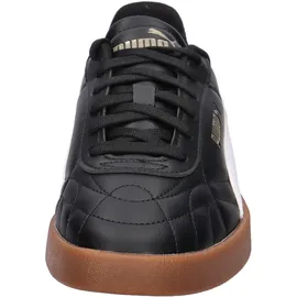 Puma Club II Indoor Kinder Schwarz/Weiß 37