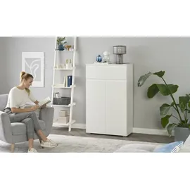 Möbel Boss Highboard 80 x 131 x 40 cm Weiß