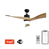 Immax Neo SOFISTICADO 18W Deckenleuchte schwarz/Holz