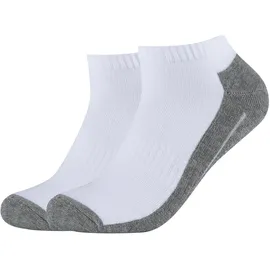 CAMANO Funktionssocken 4er Pack Grau/Orange/Weiß 39-42