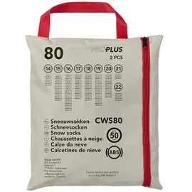 PRO PLUS ProPlus Schneesocken für Reifen CWS80 Autosocken Winterreifen