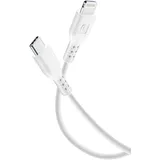 Cellular Line USB-C auf Lightning 0,6 m Weiß