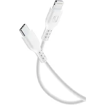 Cellular Line USB-C auf Lightning 0,6 m Weiß