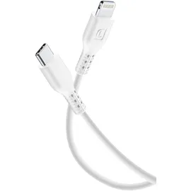 Cellular Line USB-C auf Lightning 0,6 m Weiß