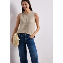 STREET ONE Kurzweste beige 46