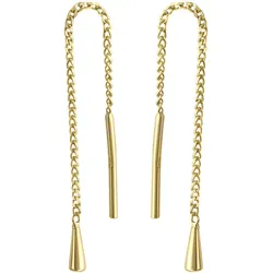 Paar Ohrhänger FIRETTI "Schmuck Geschenk, Ohrringe Tropfen, Gold 333", gold (gelbgoldfarben), Ohrringe, Damen, Gelbgold 333