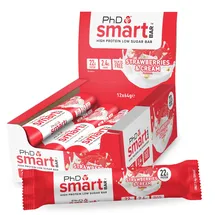 PhD Performance Nutrition Proteinriegel Erdbeere Riegel 768 g