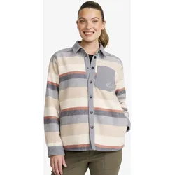 Highland Warm Overshirt Damen Peyote/Copper, Größe:XL - Damen > Oberteile > Hemdblusen - Beige
