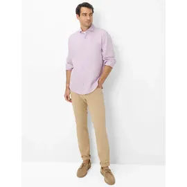 Brax Leinenhemd Style HAROLD Lila / Rosa M