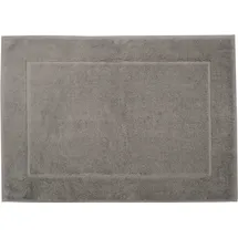 framsohn frottier Uni Basic Hotelmatte Grau 50 x 70 cm