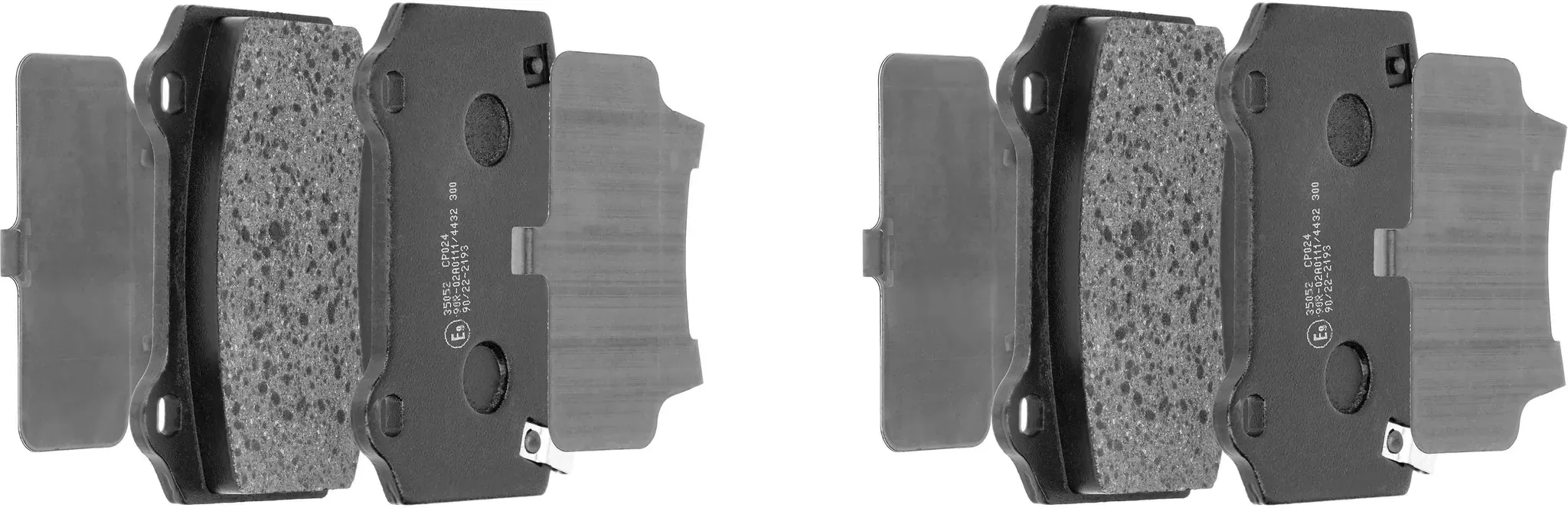 F.BECKER Bremsbelagsatz, Scheibenbremse 10411761 für Tesla CHEVROLET HYUNDAI
