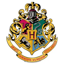 Hogwarts Wappen Wandbild 61cm
