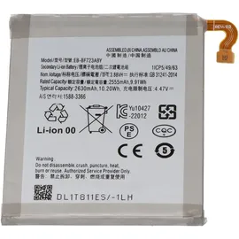 AccuCell Akku passend für Samsung Galaxy Z Flip 4, SM-F721B, Li-Polymer, 3,8V, 2630mAh, 10,0Wh, ohne Werkzeug