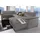 sit&more Wohnlandschaft Kunstleder U-Form 3-Sitzer Blau