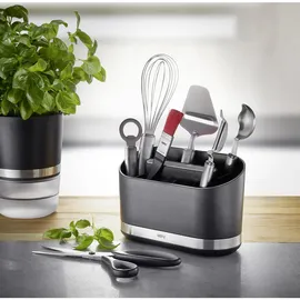 GEFU Besteckhalter Smartline 10 Fächer 10 x 22 x 14 cm schwarz