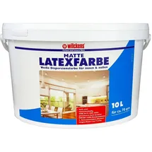 Wilckens Latexfarbe Weiß matt 10 l