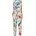 Damen Dames Jumpsuit T Shirt Whitesandfruity EU