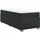 vidaXL Boxspringbett 90 x 200 cm Schwarz