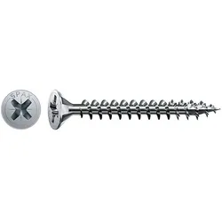 SPAX® Senkkopfschraube WIROX® Vollgewinde Kreuzschlitz PZ2 - Ø 4,5 x 55 mm - VPE 500 Stück - 1081010450555