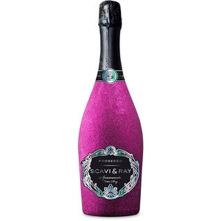 Scavi & Ray Prosecco Spumante Glitzerflasche Pink 0,75l