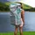 BESTWAY SUP Board Stand up Paddle Allrounder 335 x 84 x 15 cm blau